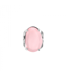 Anillo piedra rosa