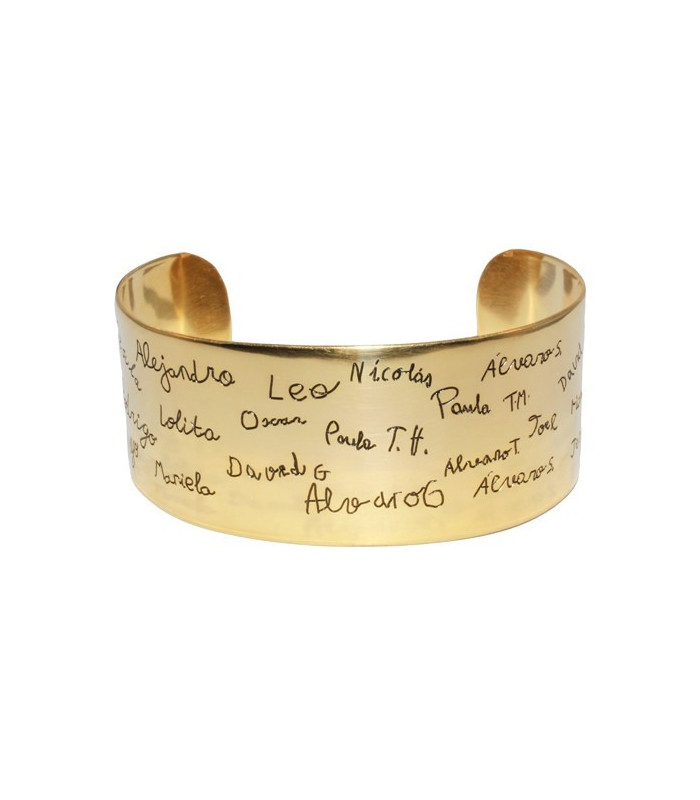 Personalized teacher bracelet with names | Hago