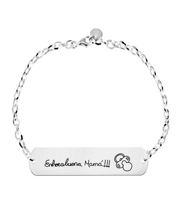 Personalized Silver Bracelet - Unique Personalized Gifts