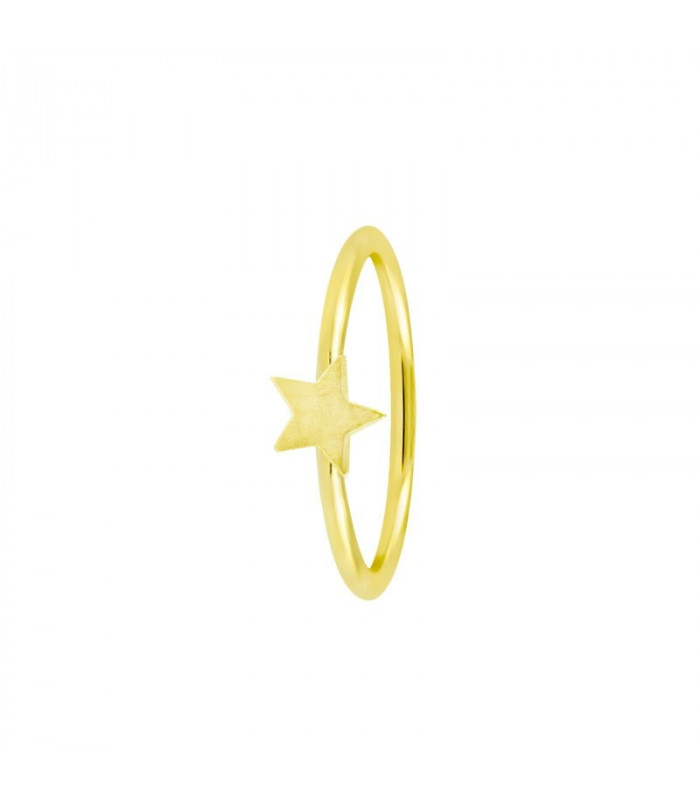 Anillo Gold estrella