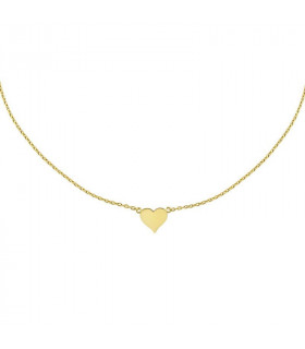 Gold Heart Choker