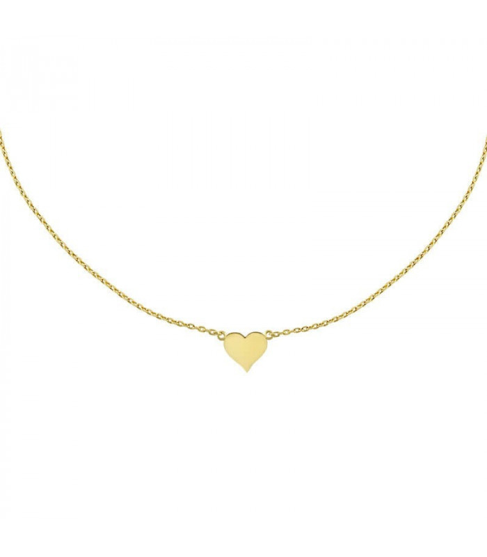 Gold Heart Choker