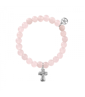 Bracelet cross asymmetrical Halo