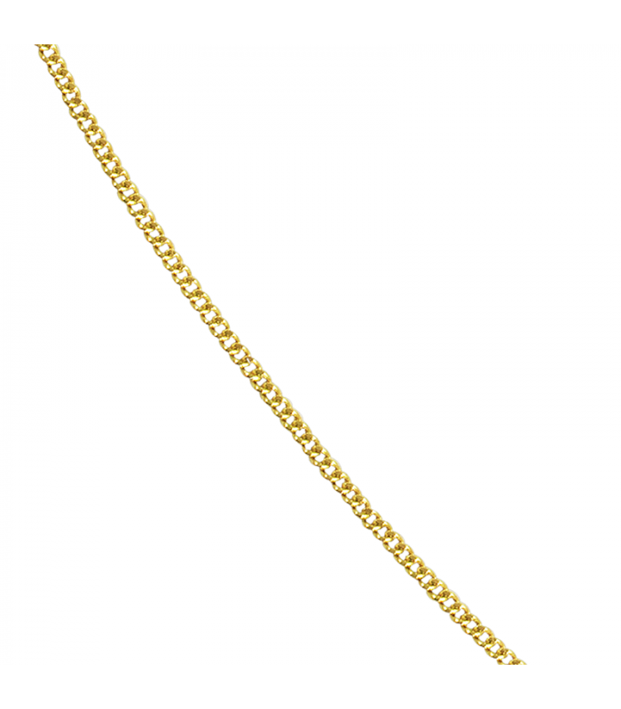 Golden curb chain