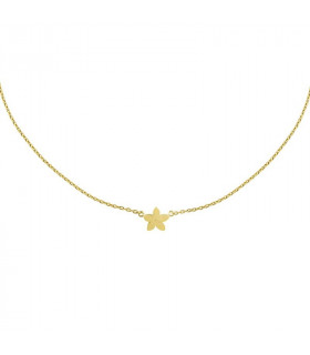 Gold jasmine necklace