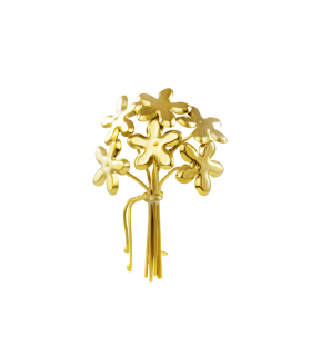 Gold jasmine Brooch