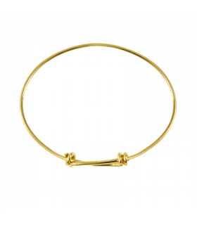 Gold Sliding Knots Bracelet 1.7mm