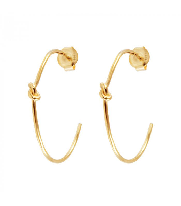 Vesta hoop earrings