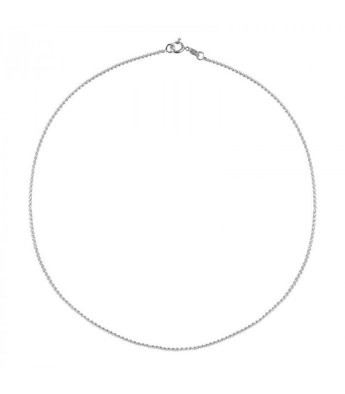 Thick herringbone chain necklace