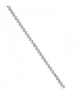 Thick sterling silver spike chain