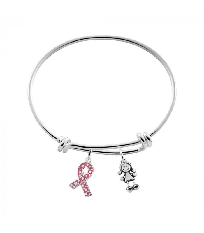 Pulsera Lazo contra el cáncer Asamma