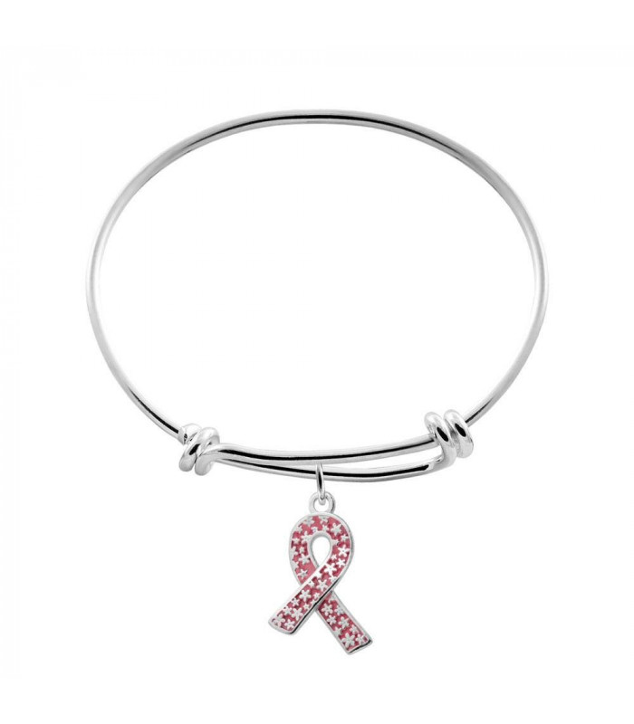 Pulsera Lazo grande contra el cáncer Asamma