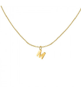 Initial chain 6mm gold