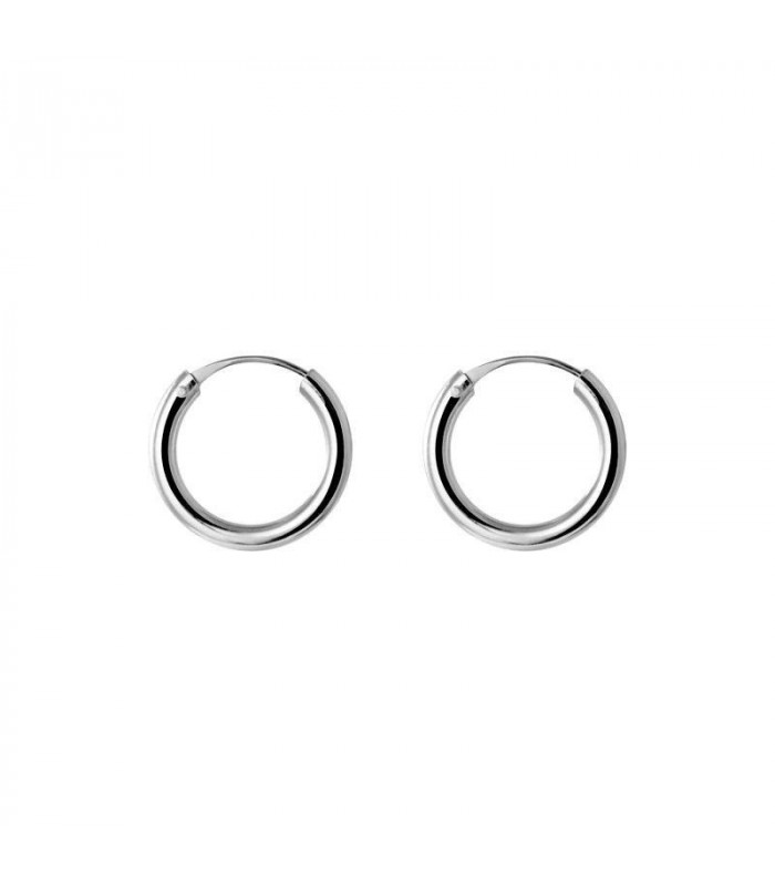 Silver hoop earrings | Small sterling silver hoops