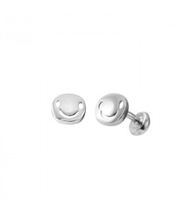 Smiling emoticon cufflinks