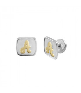 Cufflinks for weddings with initial