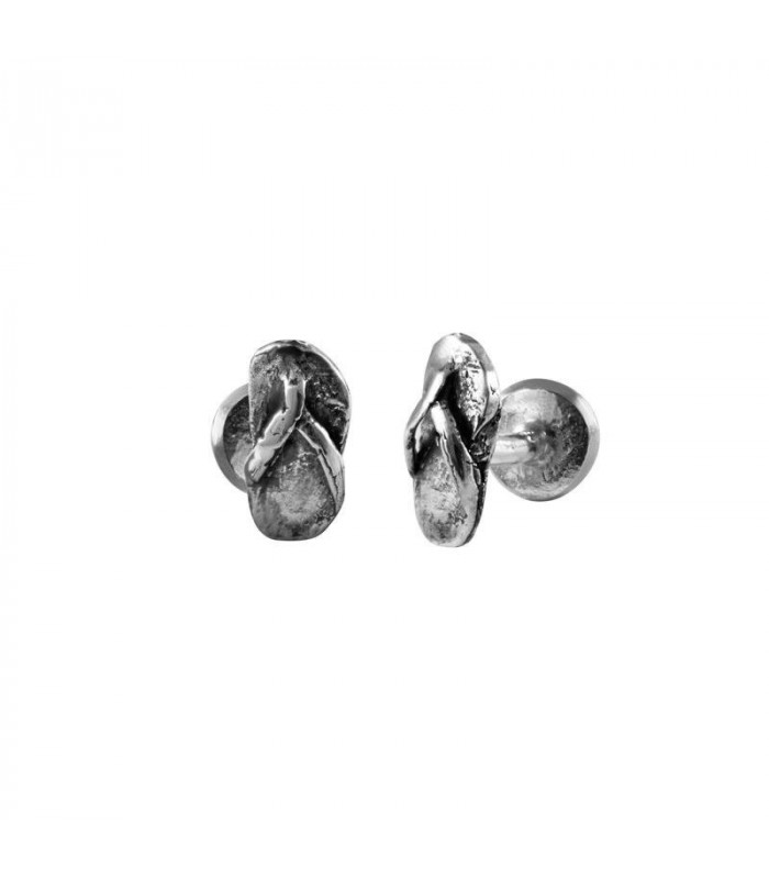 Cufflinks silver sandals