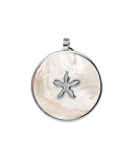 Pendant nacre jasmine