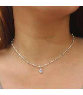 Choker with little circle