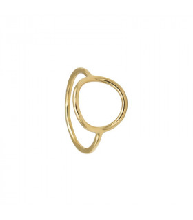 Golden Diabolo ring