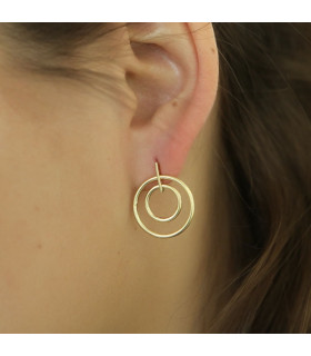 Concentric earrings