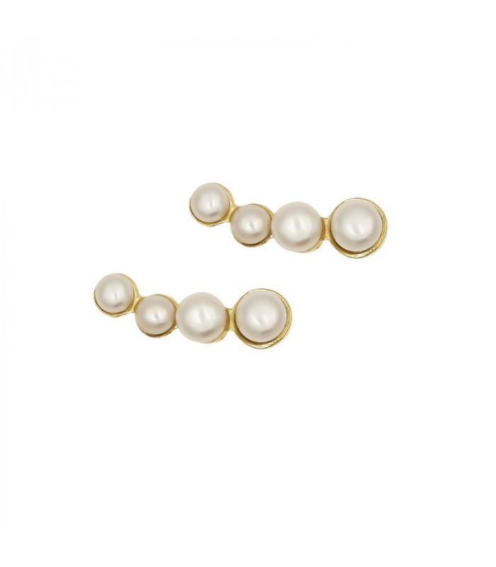 Pearl earrings