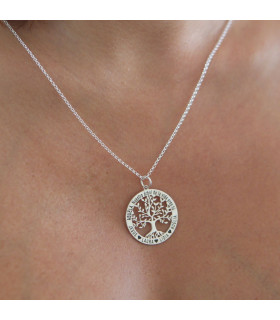 Pendant silver tree of life