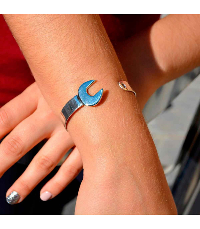 The Fire Opal Cuff” Sterling Silver Fire Blue Opal Cuff Bracelet – Amanda  Radke