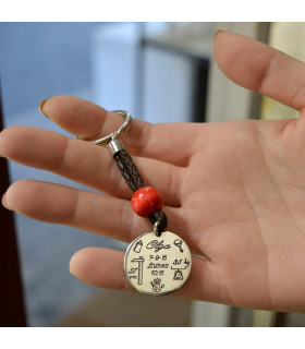 Keychain Leather Profe más guay