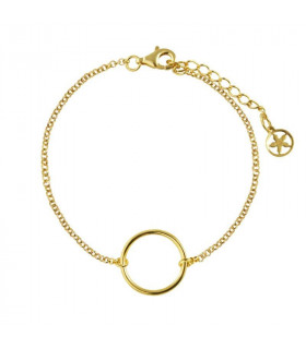 Pulsera Diabolo chapada en oro