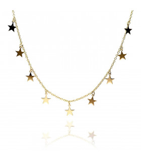 Collar estrella oro