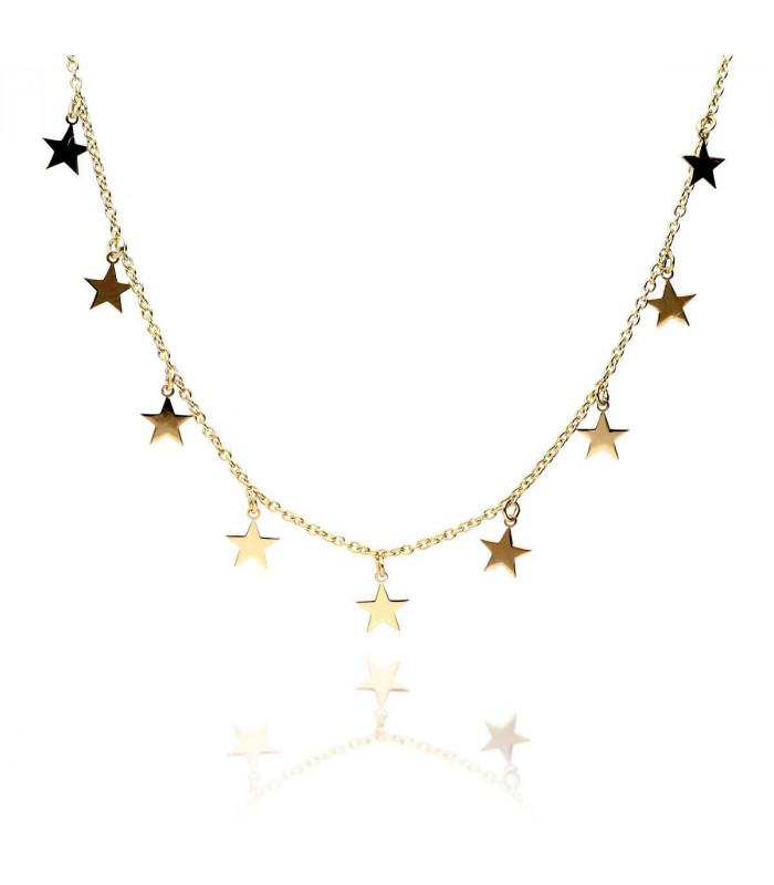 Collar estrella oro