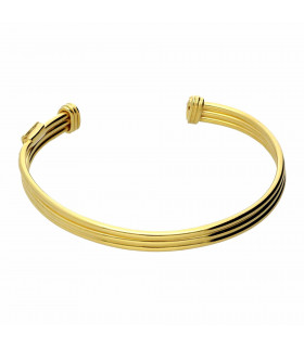 Golden torculo bracelet