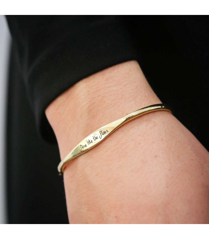 Pulsera frase personalizada