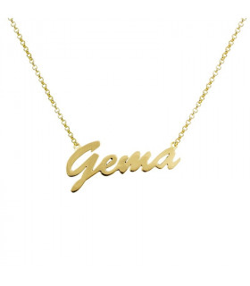 Golden Name Choker