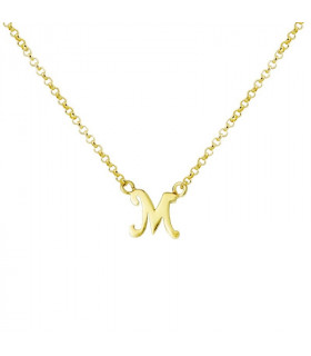 Golden Initial Choker