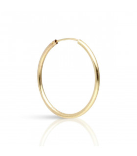 Gold hoop earrings