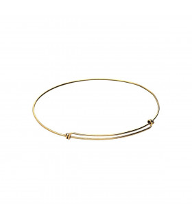 Gold Knot Bracelet 1 mm