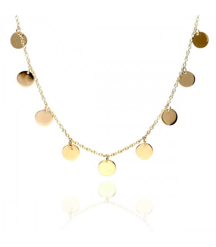 Brigitte Gold Medals Choker