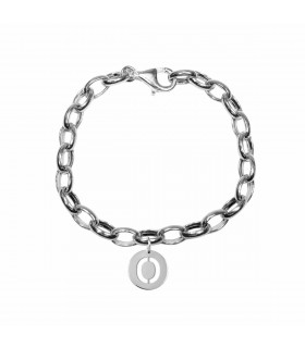 Pulsera personalizada inicial O