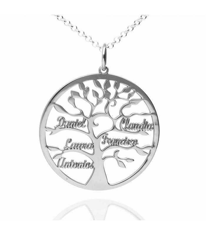 Family tree pendant