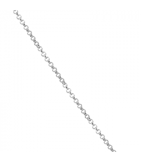 Rolo chain in silver