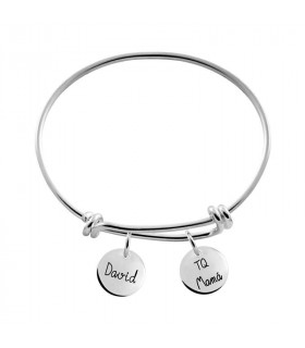 Pulsera personalizada con nombres