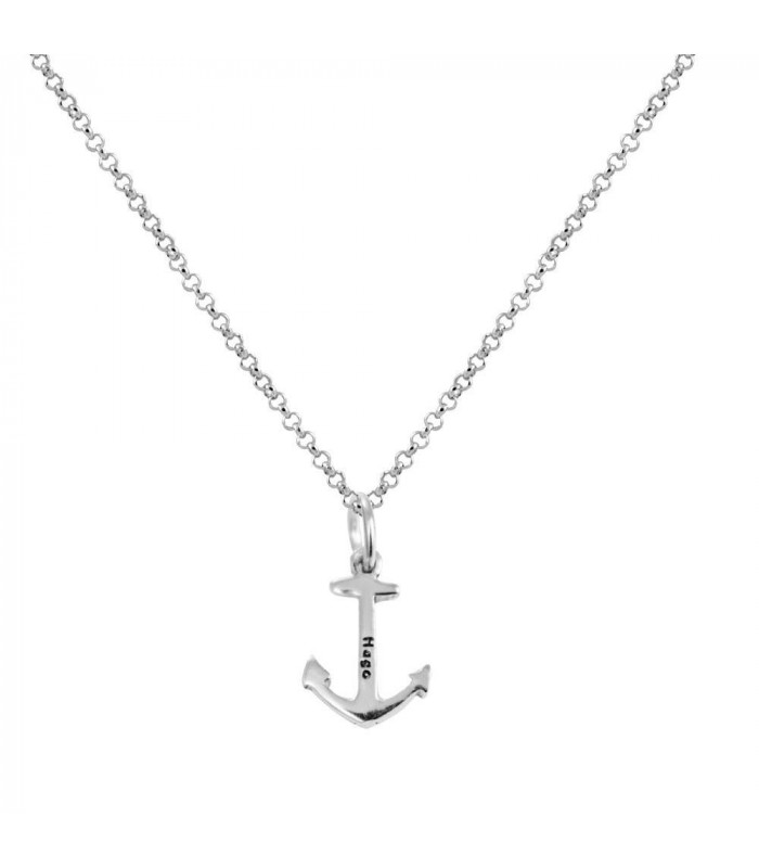 Sailor anchor necklace in silver