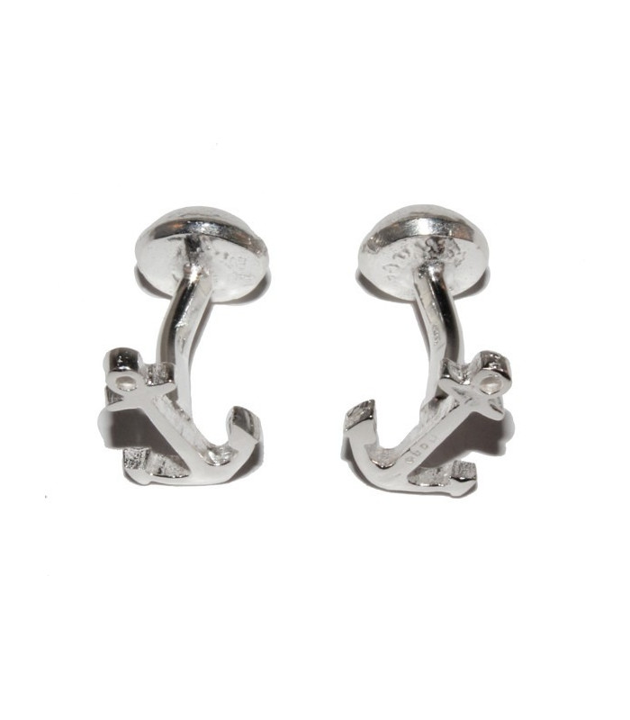 Cufflinks golden anchor