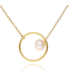 Saturno pearl necklace for women