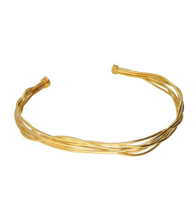 Choker dorado para mujer