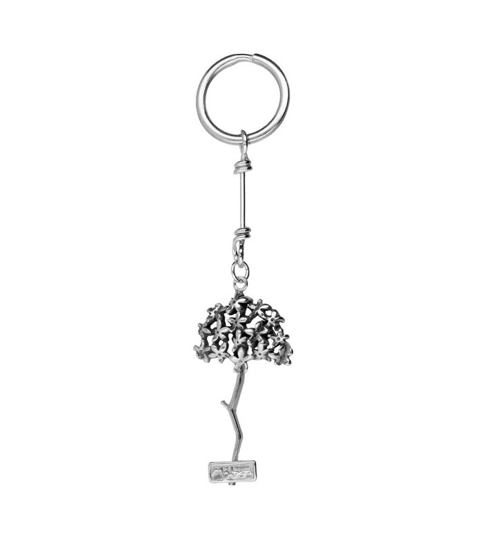 Biznaga de Málaga keychain in silver