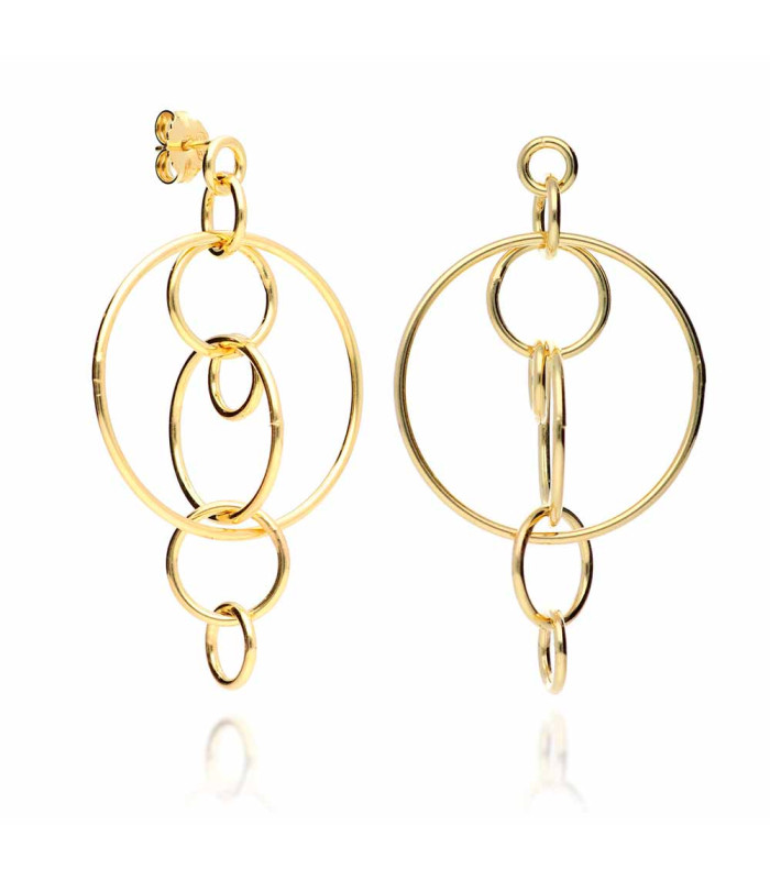 Women's multi hoop earrings