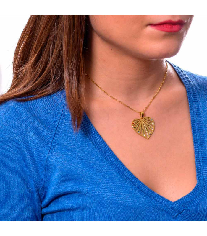 GOLDEN HEART PENDANT